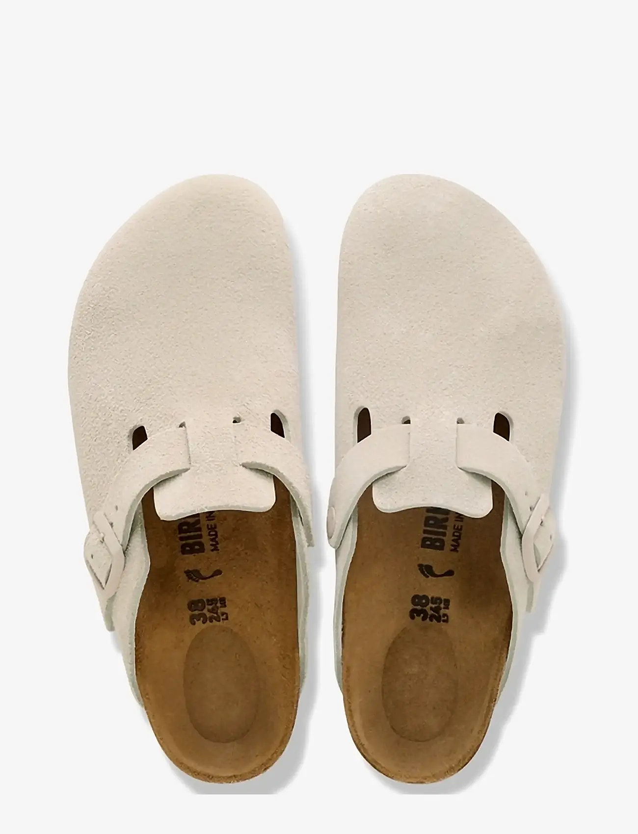 Birkenstock - Boston LEVE - mules & clogs - oyster - 1
