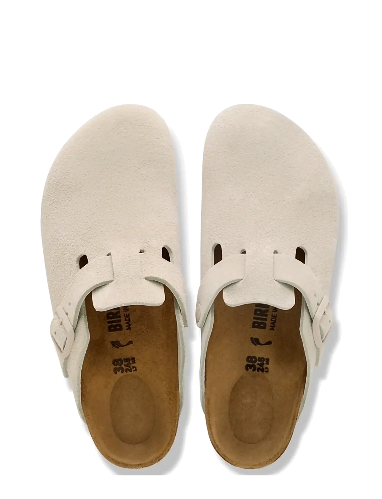 Birkenstock - Boston LEVE - tagant lahtised kingad ja kotad - oyster - 1