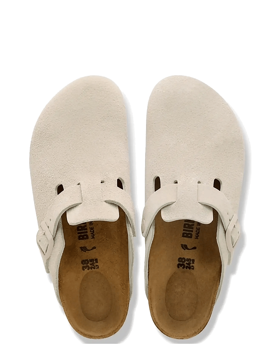 Birkenstock - Boston LEVE - pantoletten & clogs - oyster - 1