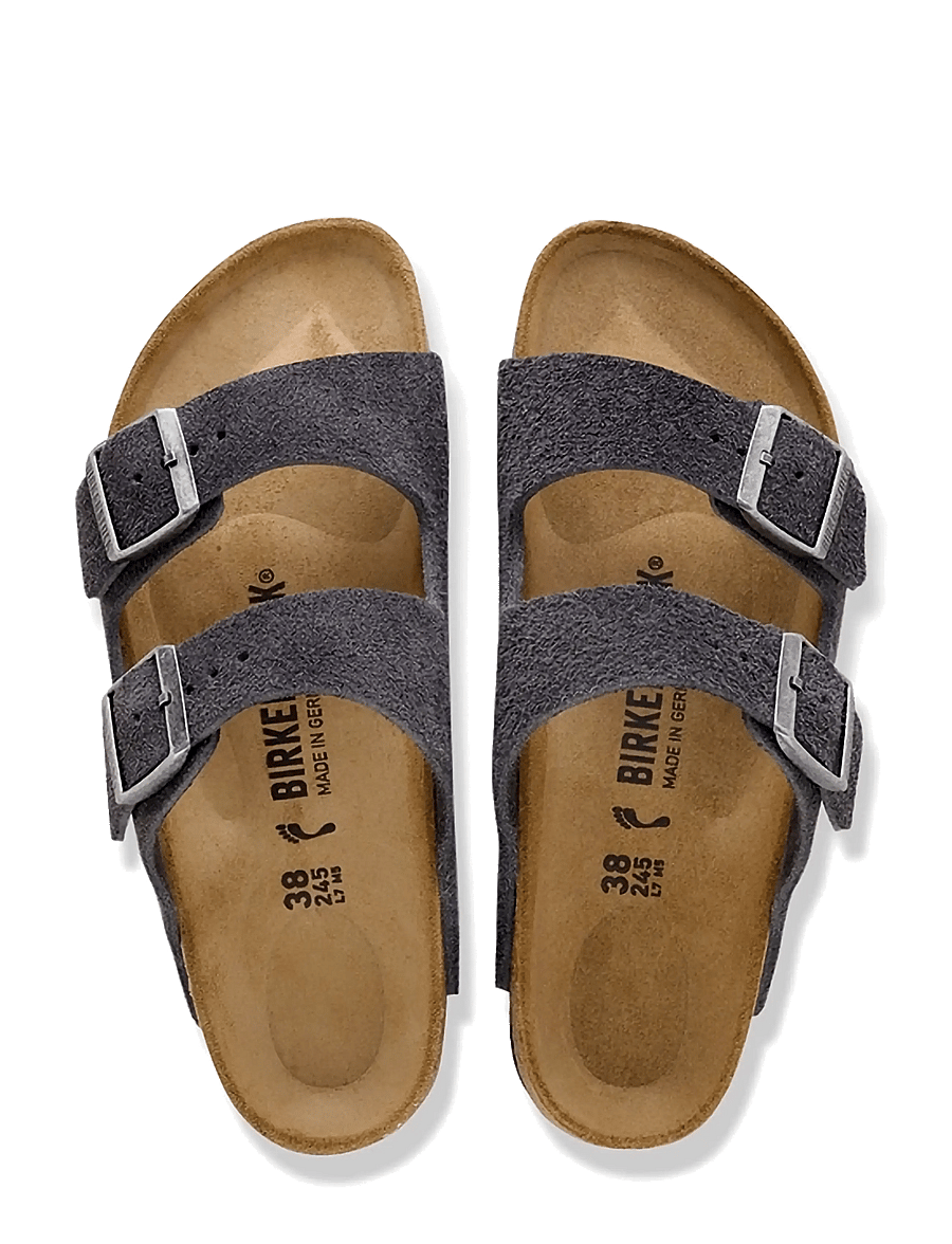 Birkenstock - Arizona LEVE Charcoal - sandaalid - anthracite - 1
