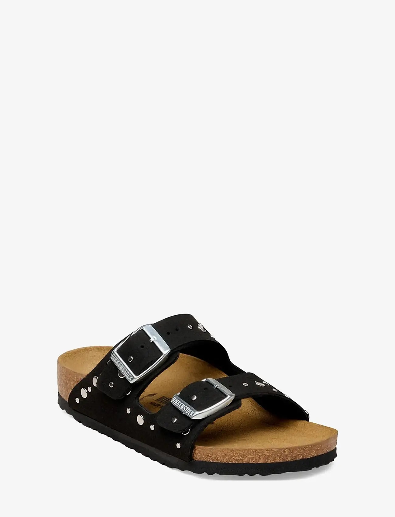 Birkenstock - Arizona Rivets Kids SYN - slippers - soft birki black - 0