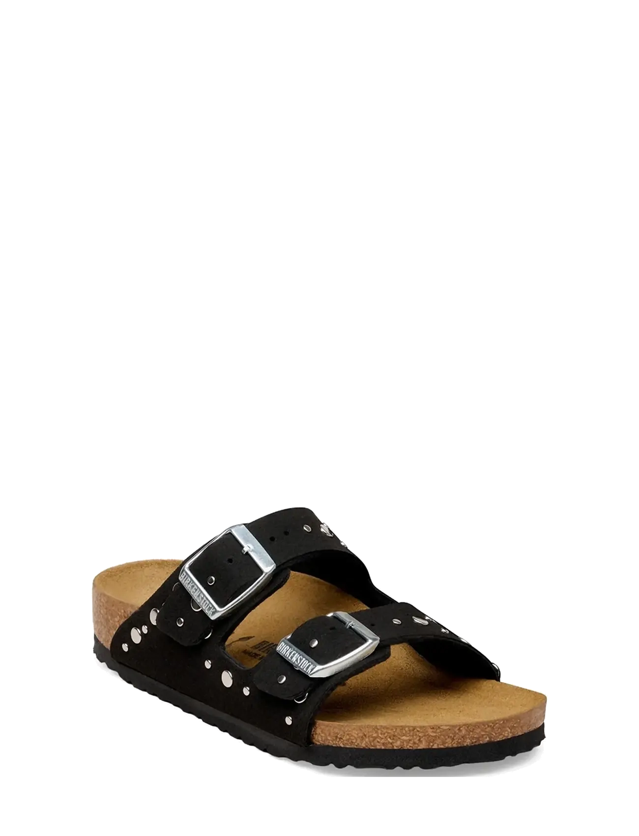 Birkenstock Arizona Rivets Kids SYN - Tossut - SOFT BIRKI BLACK / black