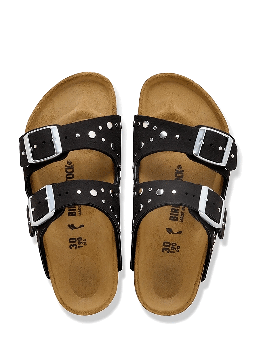 Birkenstock - Arizona Rivets Kids SYN - sussid - soft birki black - 1