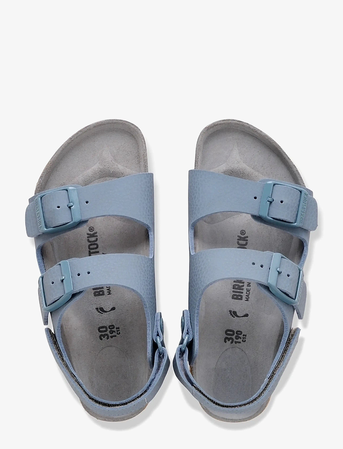 Birkenstock - Milano AS Kids BF - hjemmesko - desert soil triples basalt gray - 1