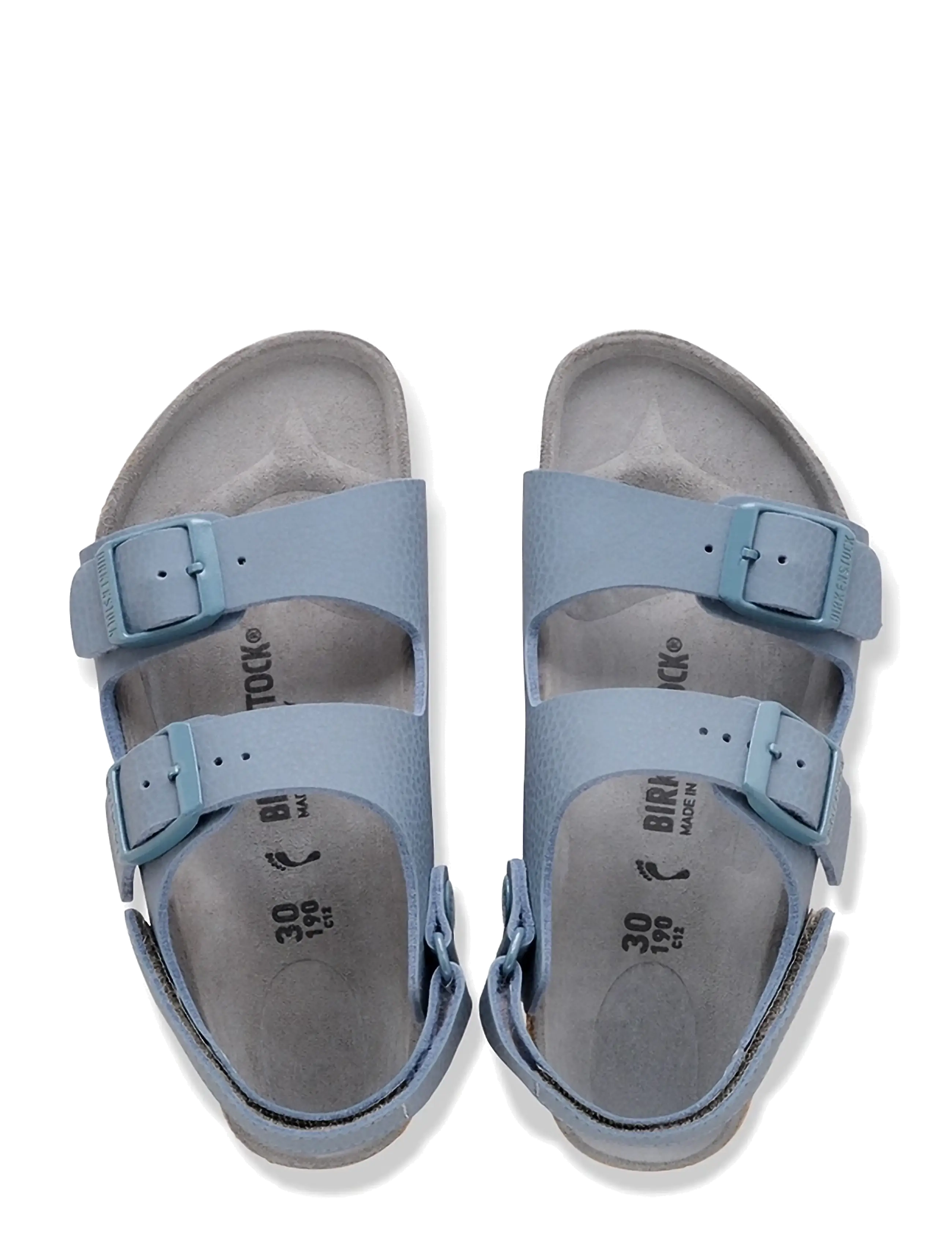 Birkenstock - Milano AS Kids BF - slippers - desert soil triples basalt gray - 1