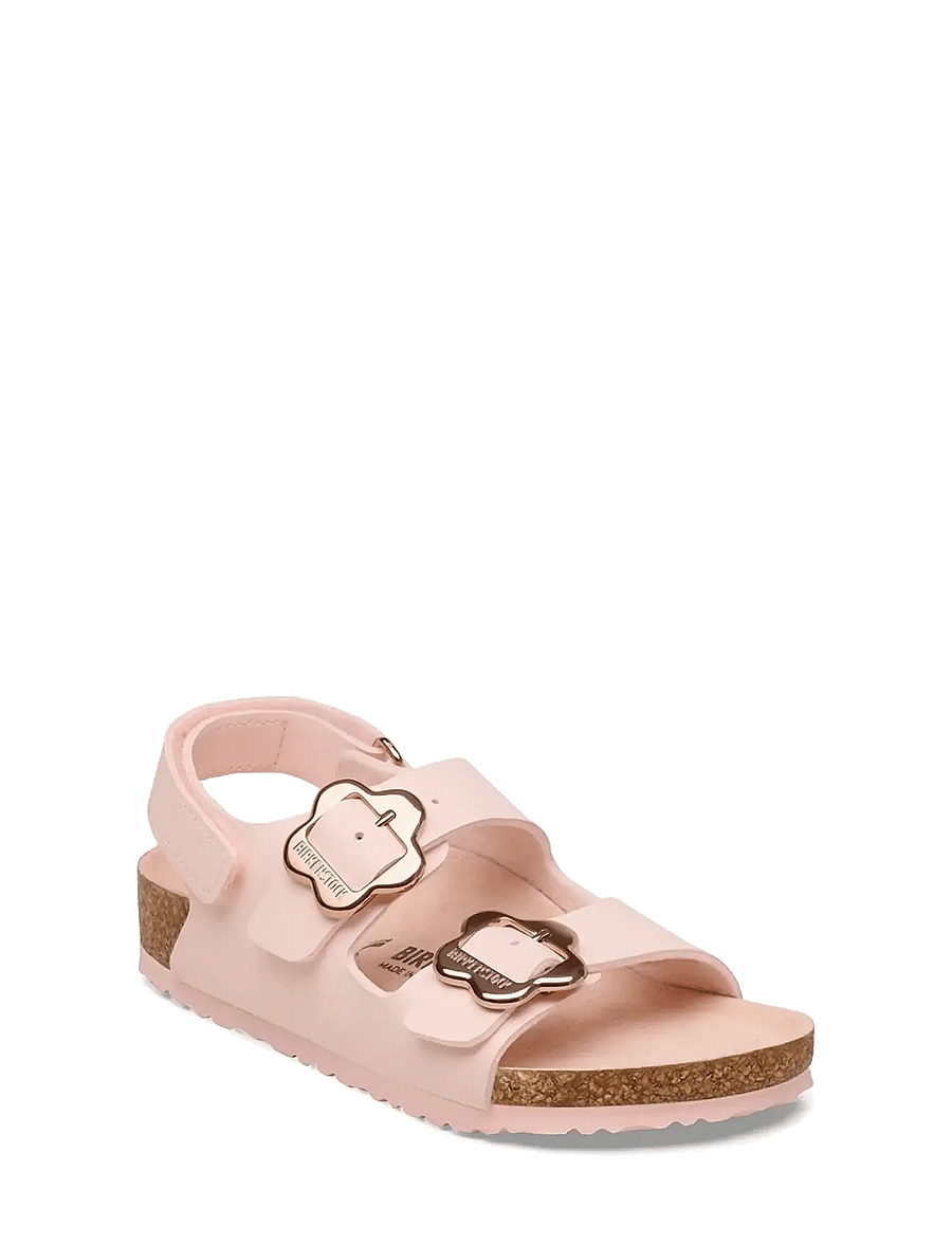 Birkenstock - Milano AS Kids Flower B. BF - hjemmesko - light rose tonal - 0