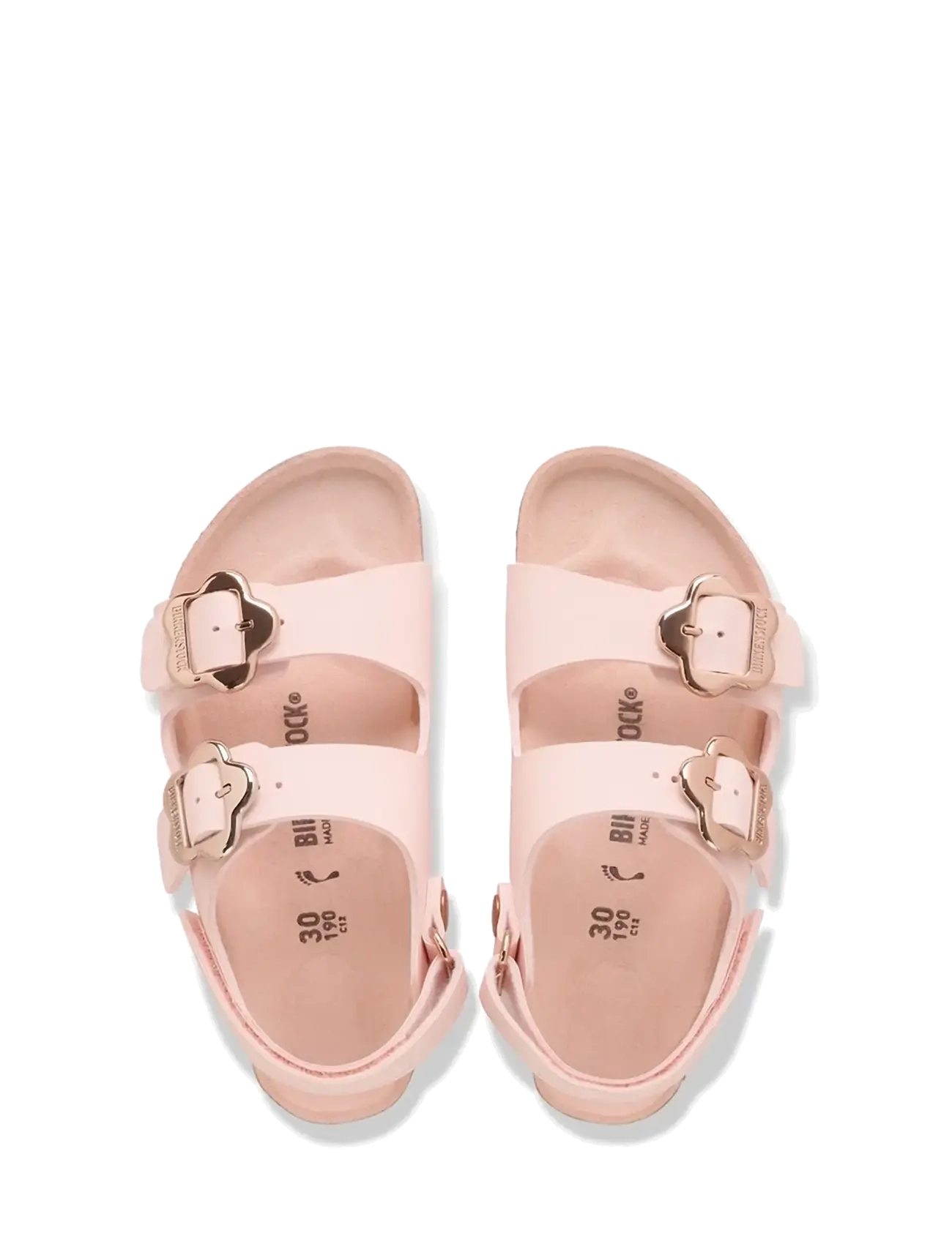 Birkenstock - Milano AS Kids Flower B. BF - domowe - light rose tonal - 1