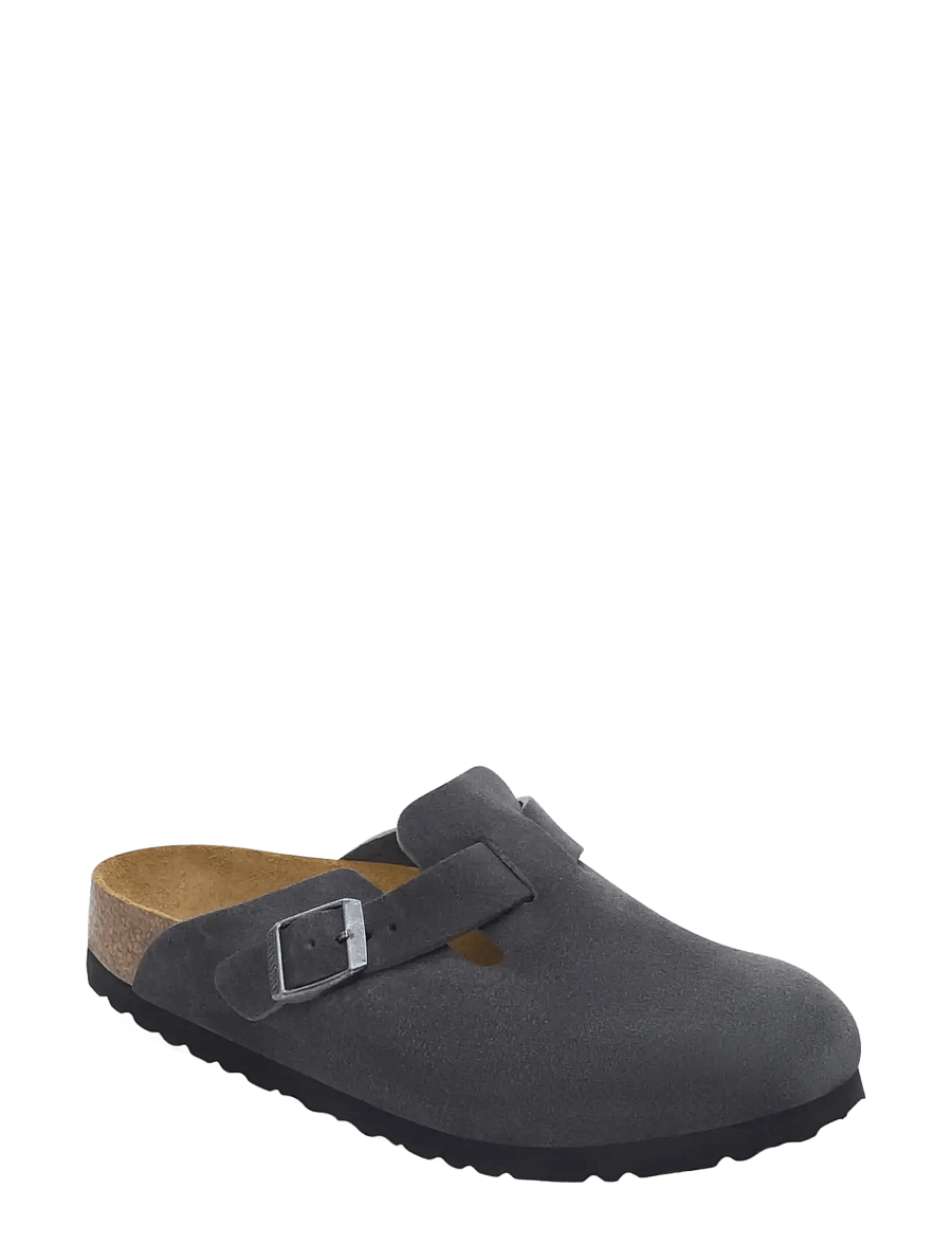 Birkenstock - Boston LEVE - pantoletten & clogs - anthracite - 0