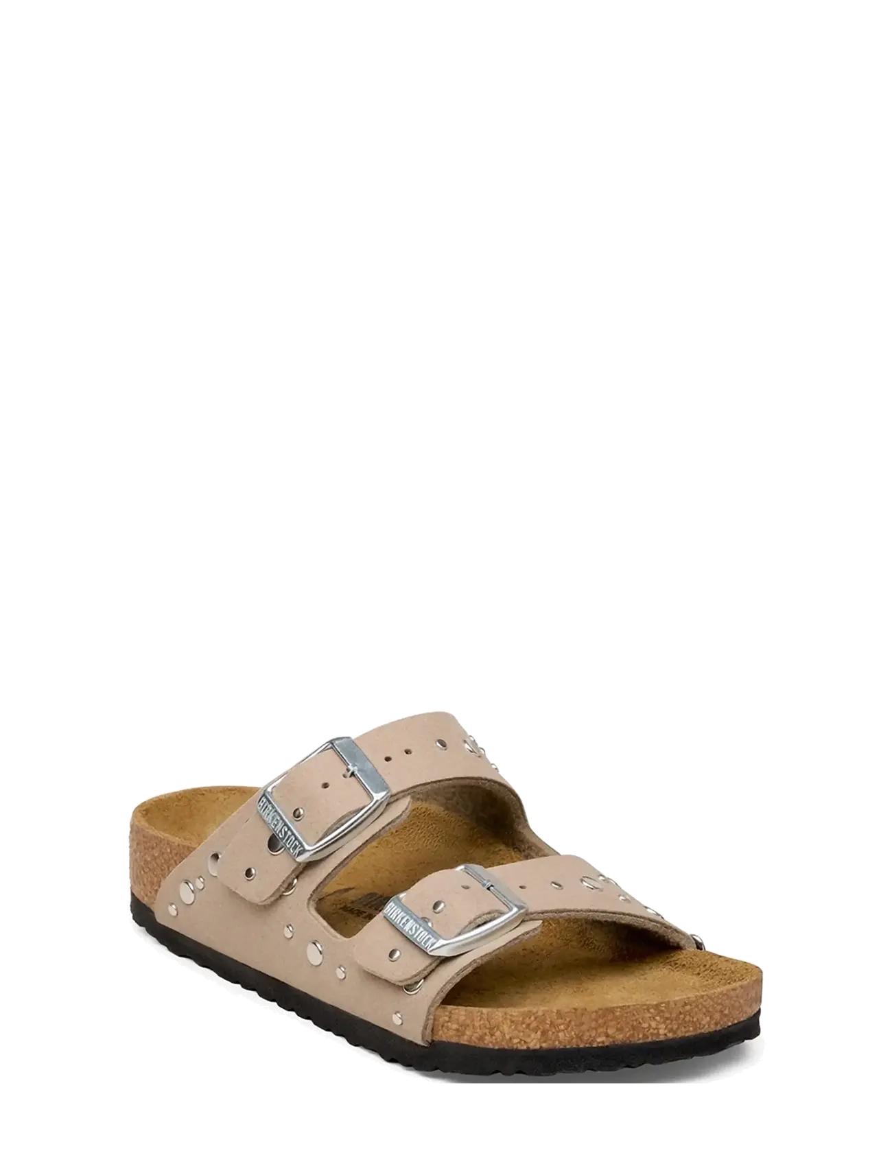 Birkenstock Arizona Rivets Kids SYN - Hausschuhe - SOFT BIRKI GRAY TAUPE / beige