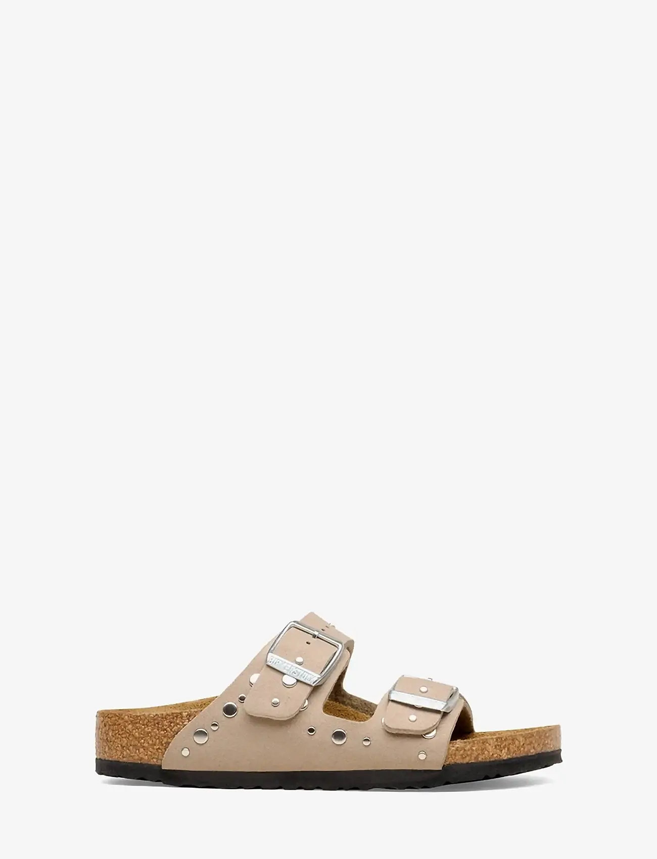 Birkenstock - Arizona Rivets Kids SYN - hjemmesko - soft birki gray taupe - 2