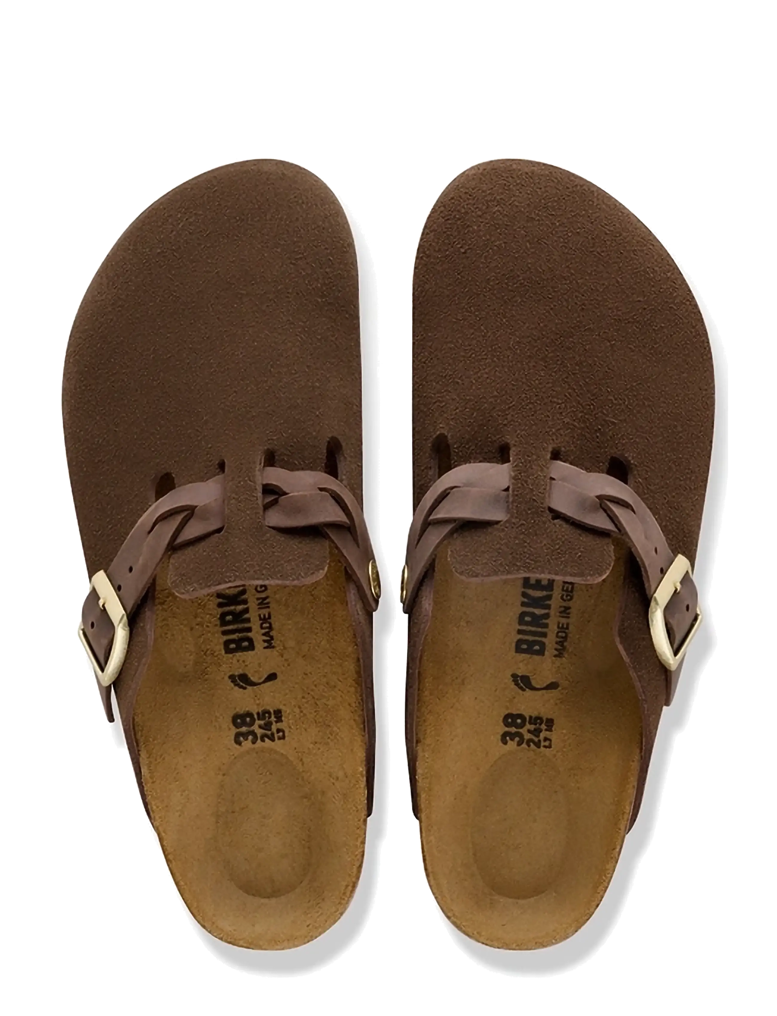 Birkenstock - Boston Braided LEOI/LEVE Carafe - kontsata muula-stiilid jalanõud - carafe - 1