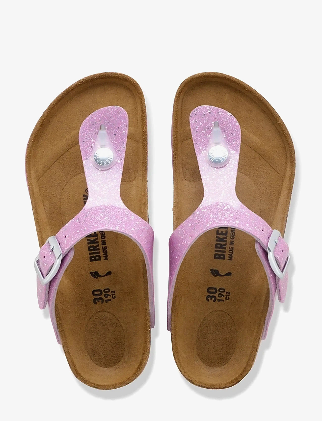 Birkenstock - Gizeh Kids BF - hjemmesko - cosmic sparkle lavender - 1