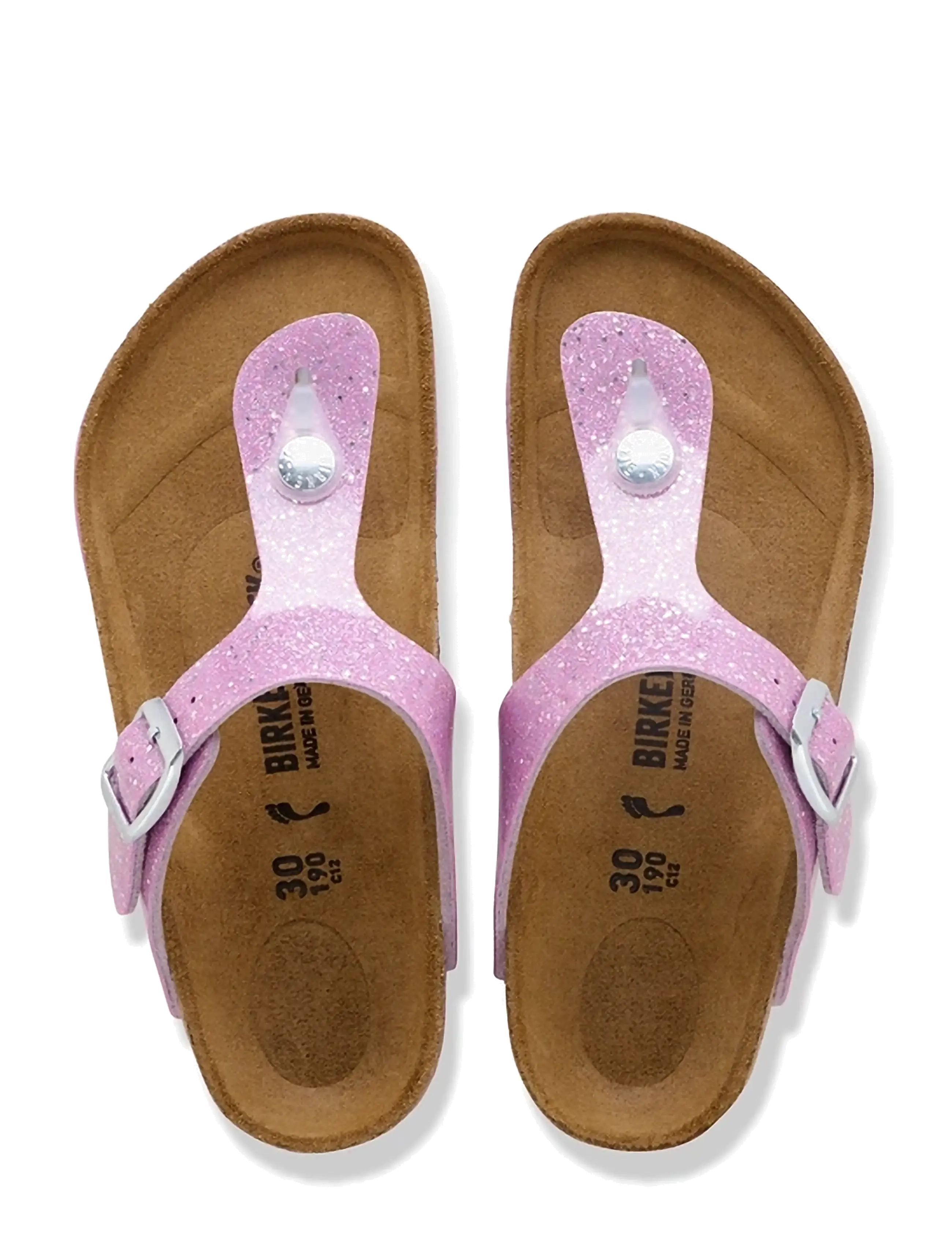 Birkenstock - Gizeh Kids BF - slippers - cosmic sparkle lavender - 1
