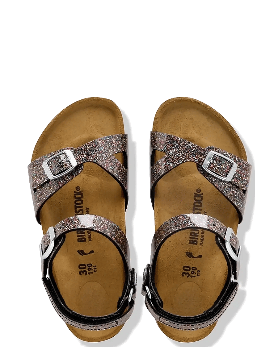 Birkenstock - Rio AS K BF Cosmic Sparkle Black Multi - hausschuhe - cosmic sparkle black multi - 1