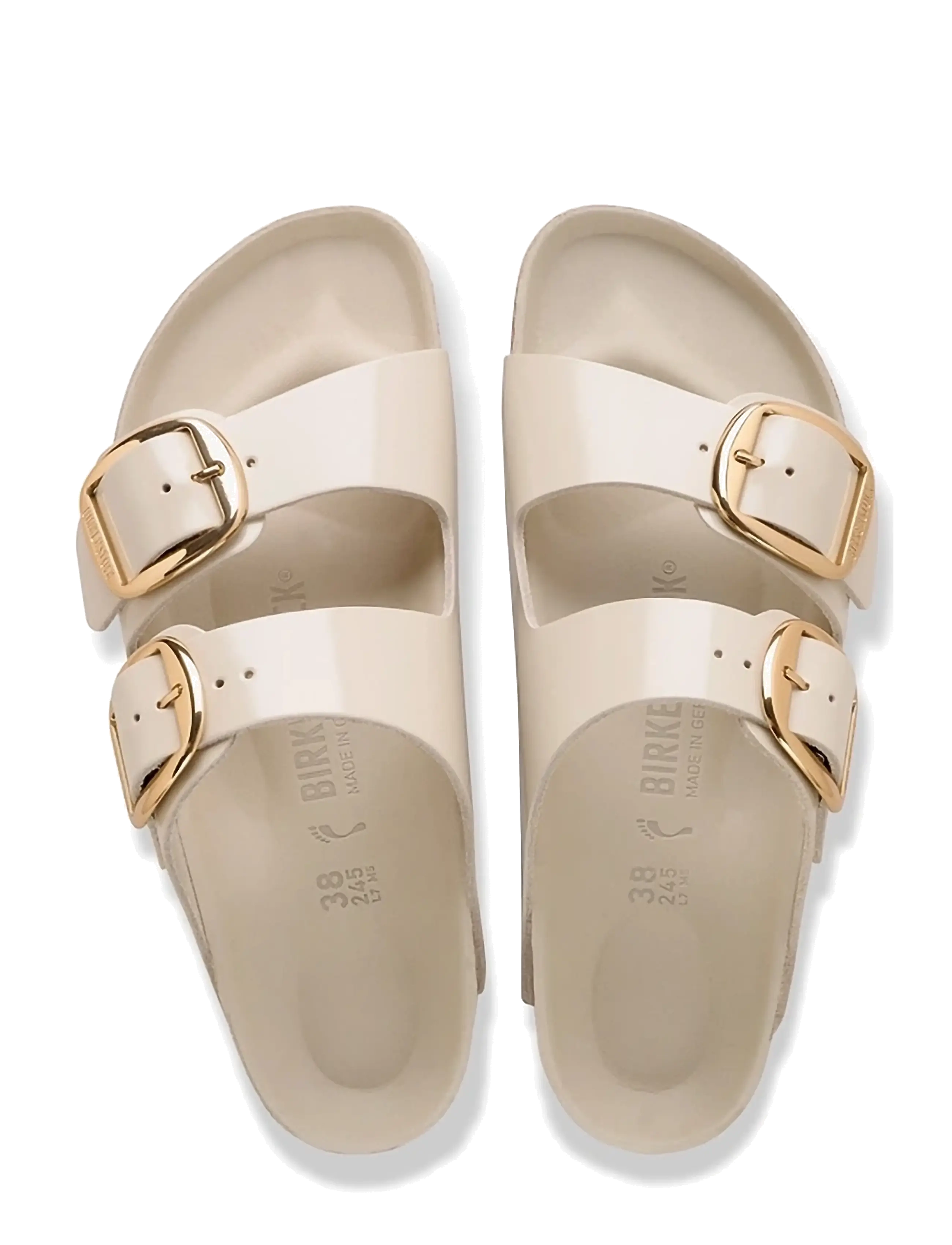 Birkenstock - Arizona BB LENA HS Oyster HEX - high-shine oyster - 1
