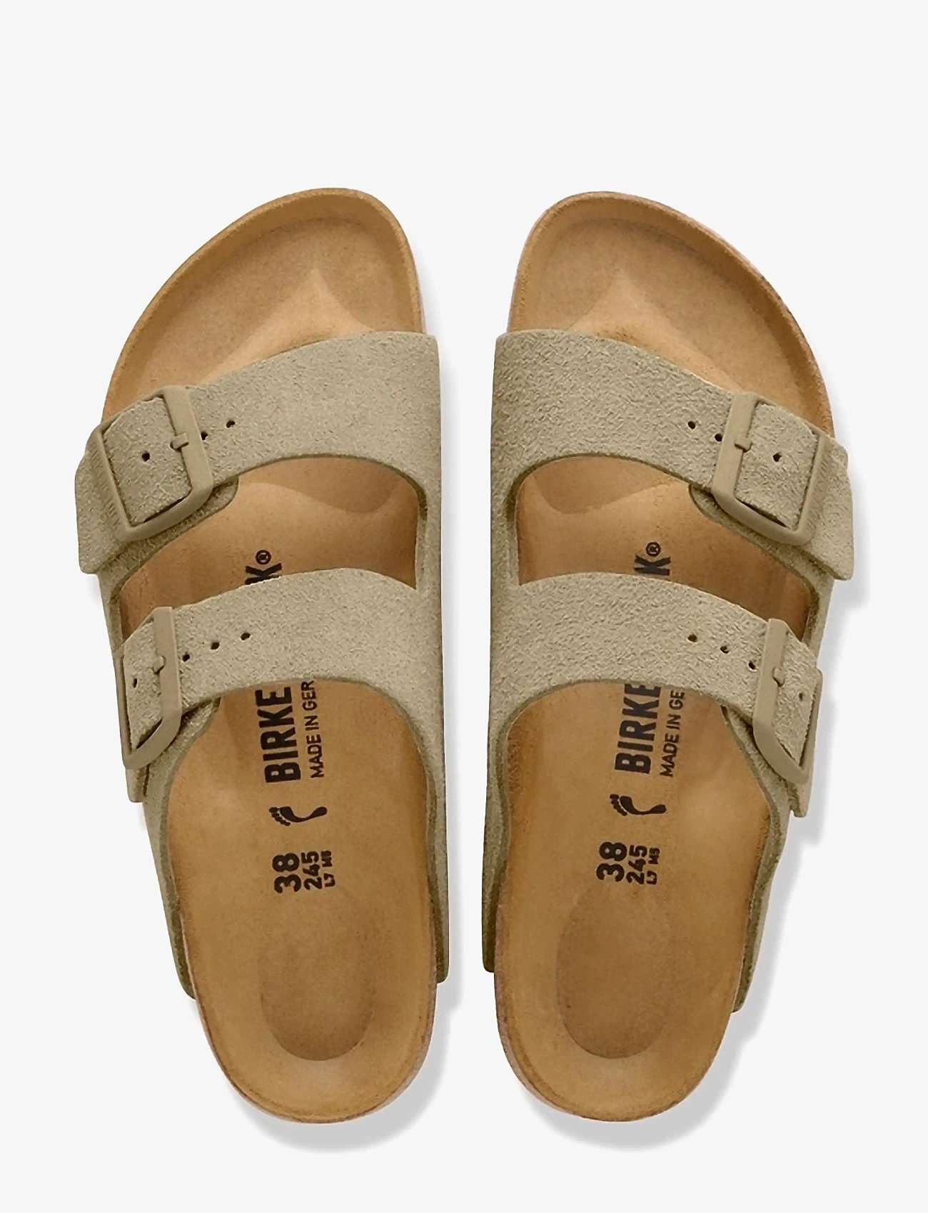 Birkenstock - Arizona LEVE Faded Khaki - feriefavoritter - faded khaki - 1