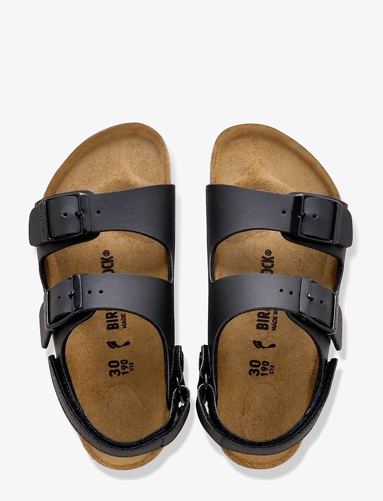 Birkenstock - Milano AS Kids BF - hjemmesko - black - 1