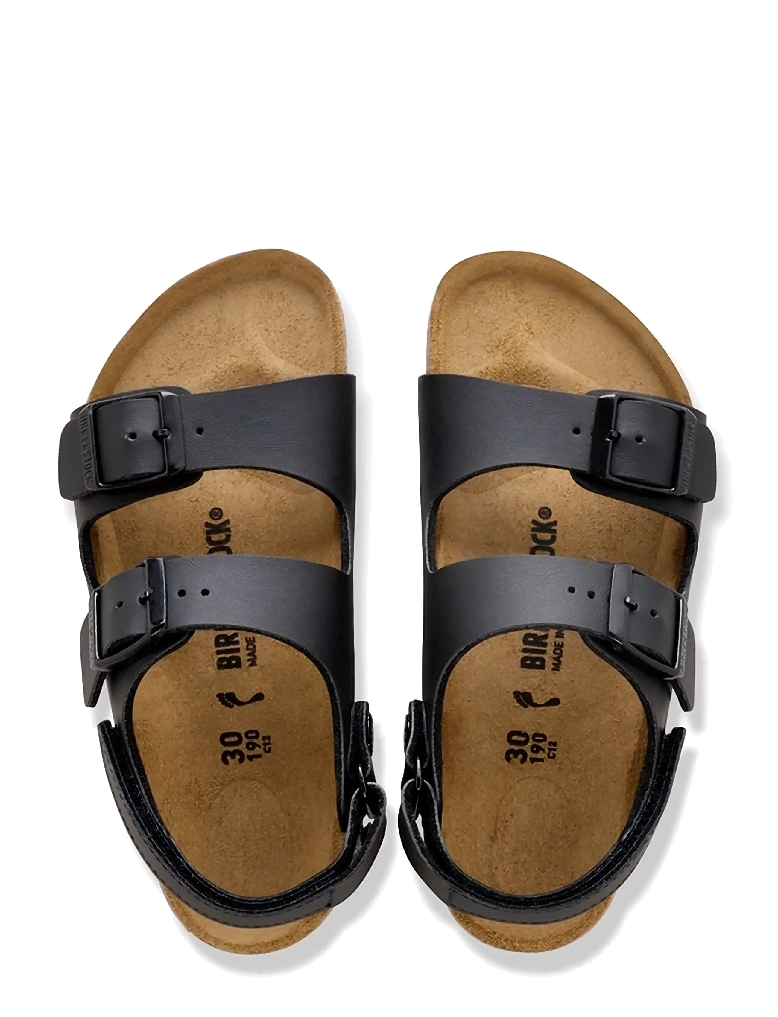 Birkenstock - Milano AS Kids BF - hausschuhe - black - 1