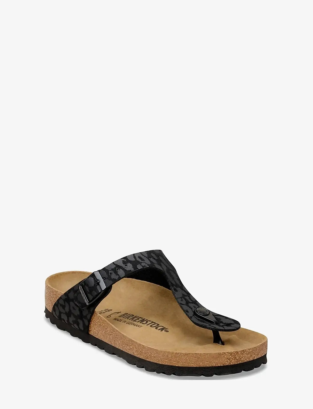 Birkenstock - Gizeh SYN - flade sandaler - leo black - 0