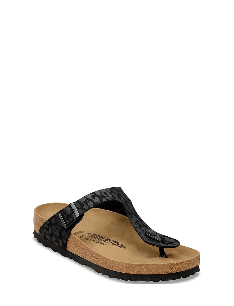 Birkenstock - Gizeh SYN - flade sandaler - leo black - 0