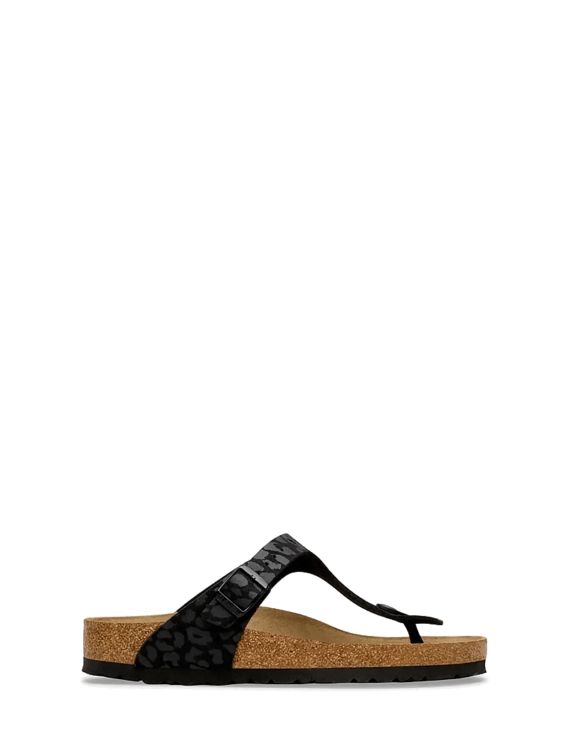 Birkenstock - Gizeh SYN - flade sandaler - leo black - 2