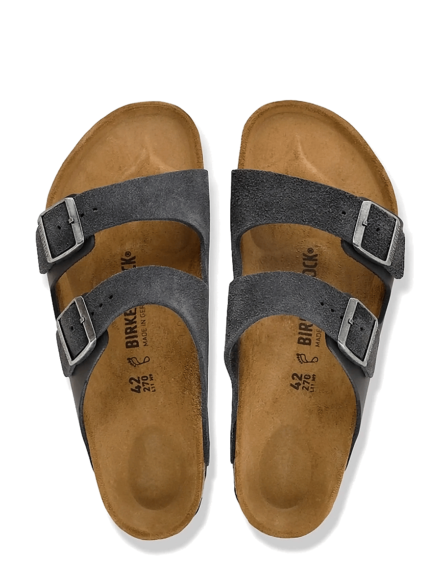 Birkenstock - Arizona LEVE/LEOI Charcoal - sandaalid - anthracite - 1