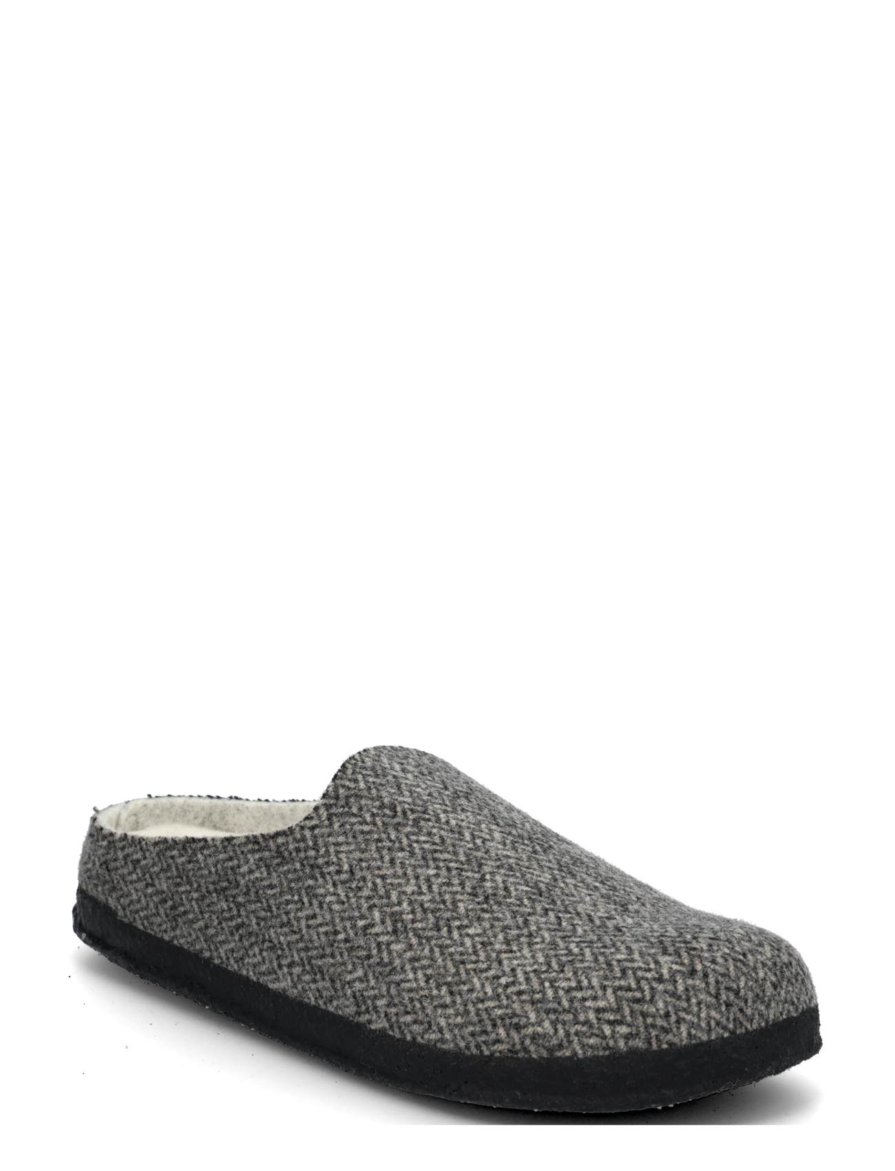 Birkenstock Amsterdam Wrap Dip FE H.bone Gray LAF - Birkenstock - HERRINGBONE GRAY / grey