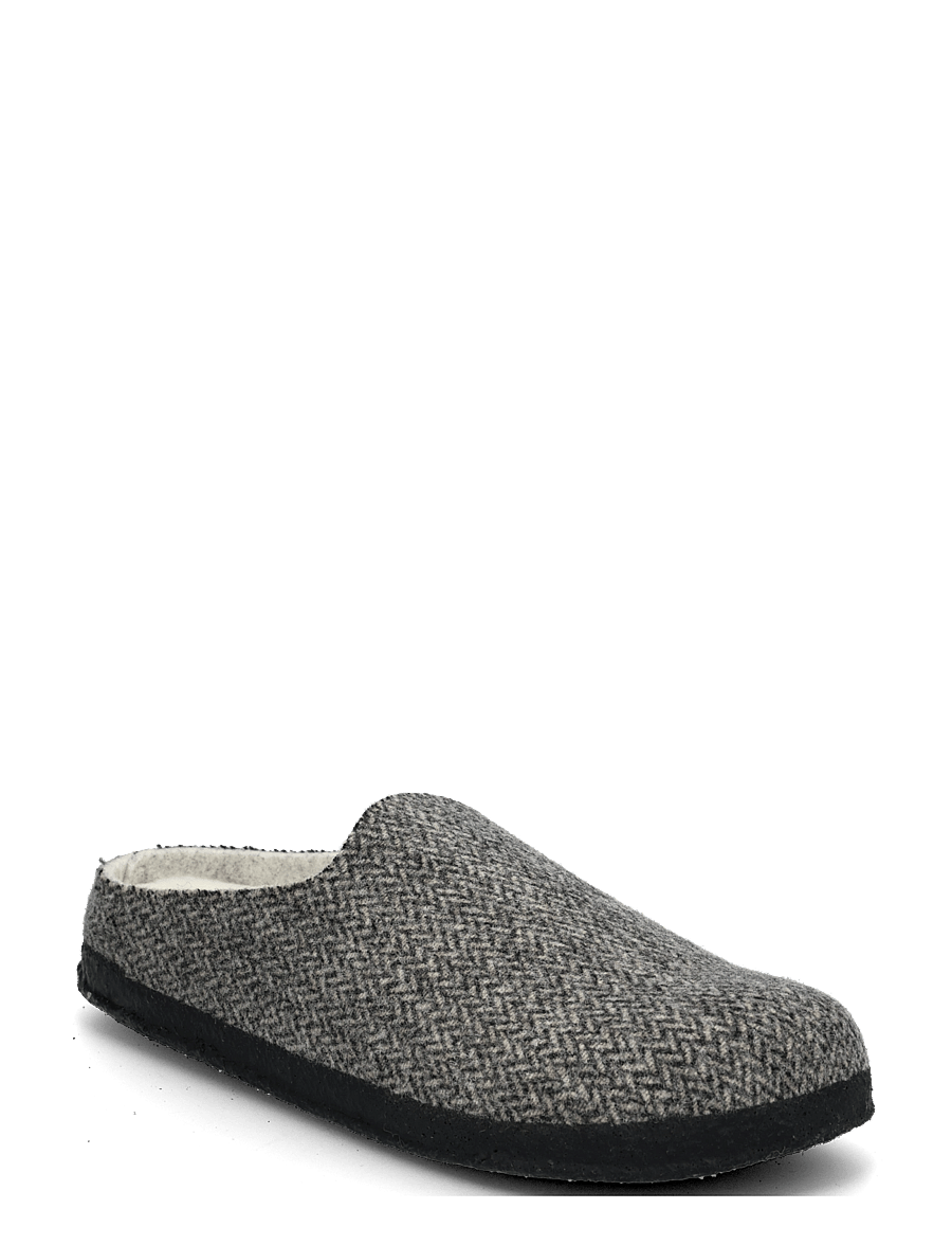 Birkenstock - Amsterdam Wrap Dip FE H.bone Gray LAF - sussid - herringbone gray - 0