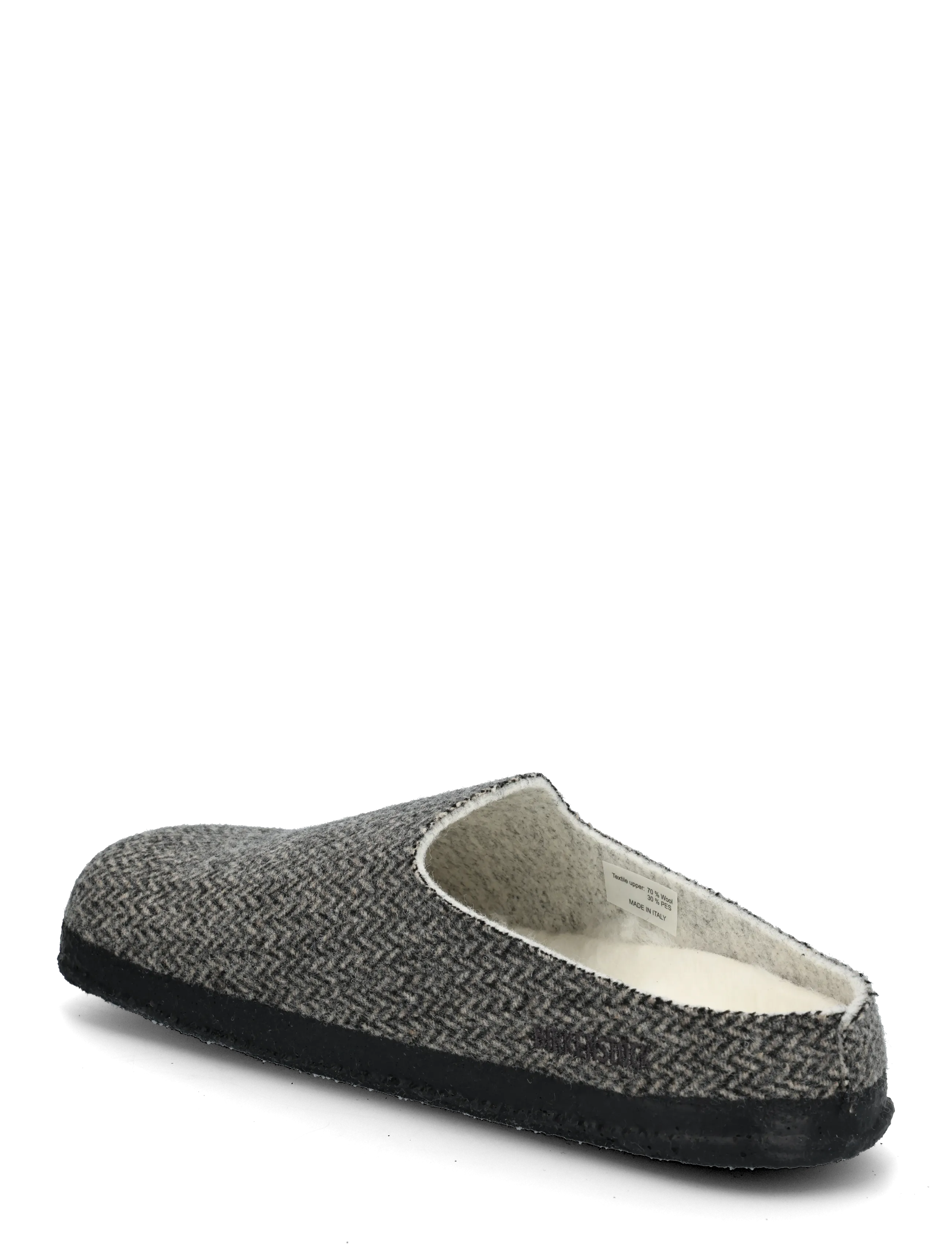 Birkenstock - Amsterdam Wrap Dip FE H.bone Gray LAF - hausschuhe - herringbone gray - 1