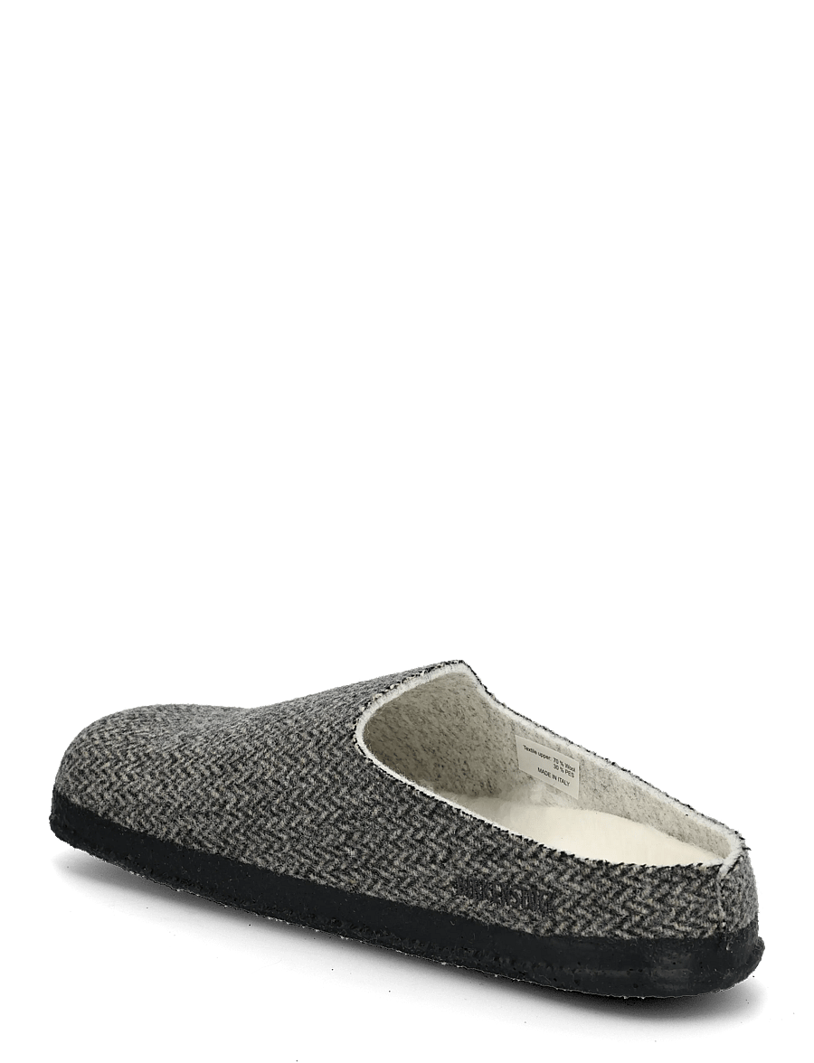 Birkenstock - Amsterdam Wrap Dip FE H.bone Gray LAF - hausschuhe - herringbone gray - 1