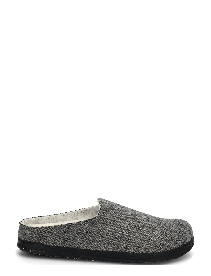 Birkenstock - Amsterdam Wrap Dip FE H.bone Gray LAF - sussid - herringbone gray - 2