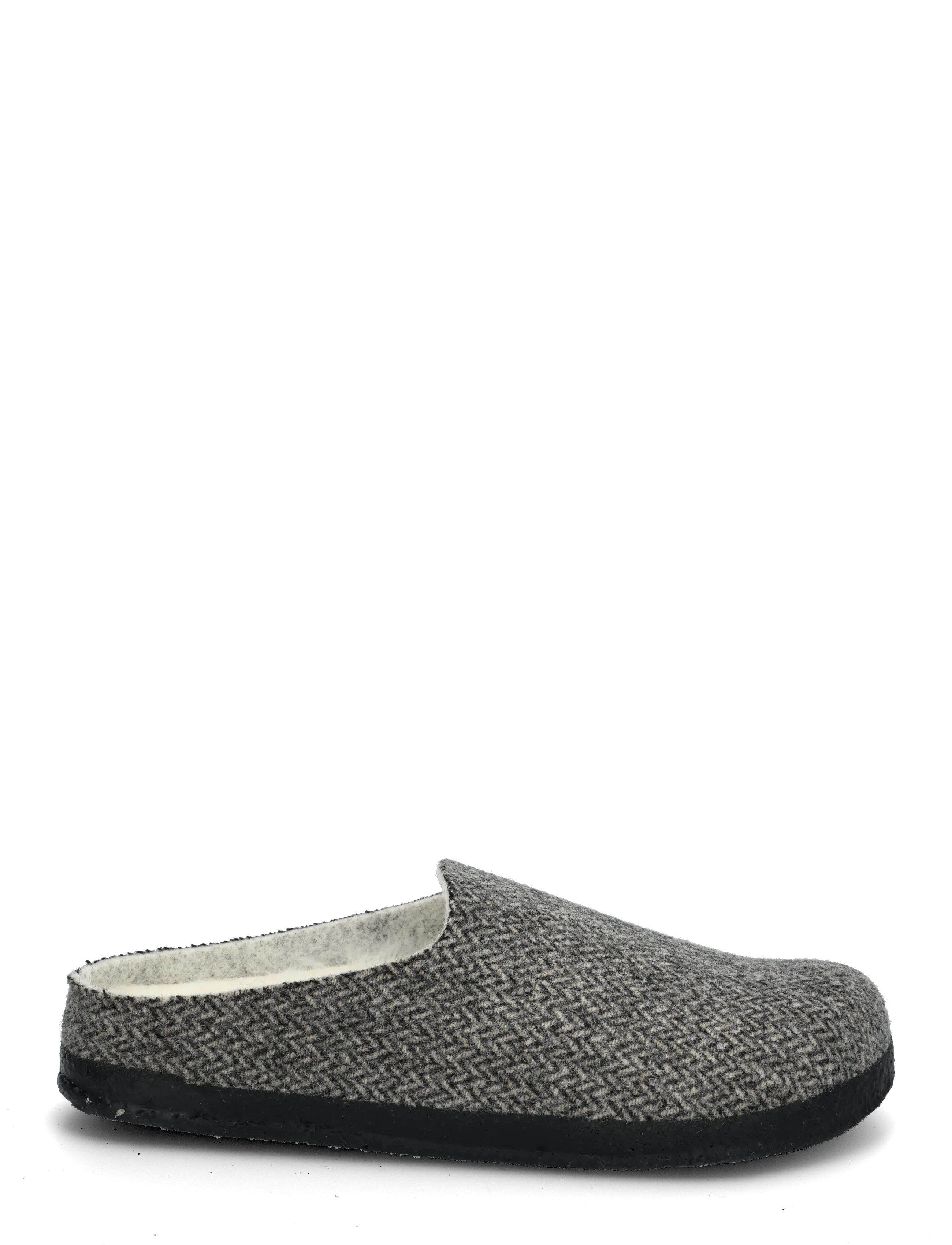 Birkenstock - Amsterdam Wrap Dip FE H.bone Gray LAF - hausschuhe - herringbone gray - 2