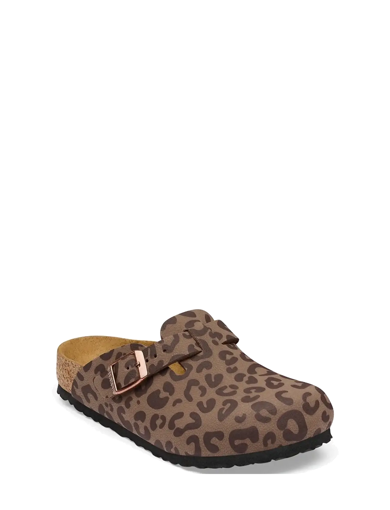 Birkenstock Boston Kids Bfbc Print Leo Mocca, 33, Summer Schuhe, Braun - Sandals, Kinder