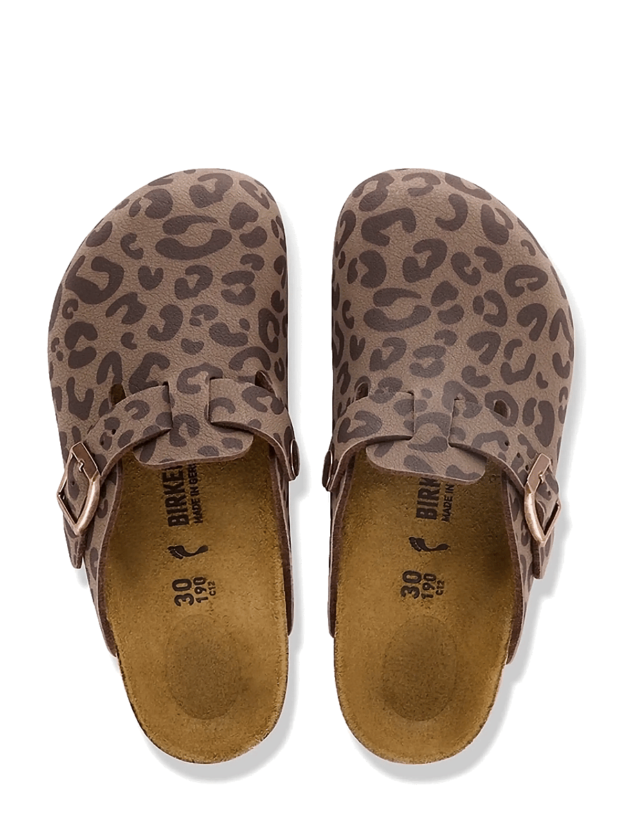Birkenstock - Boston Kids BFBC Print Leo Mocca - clogs - leo mocca - 1