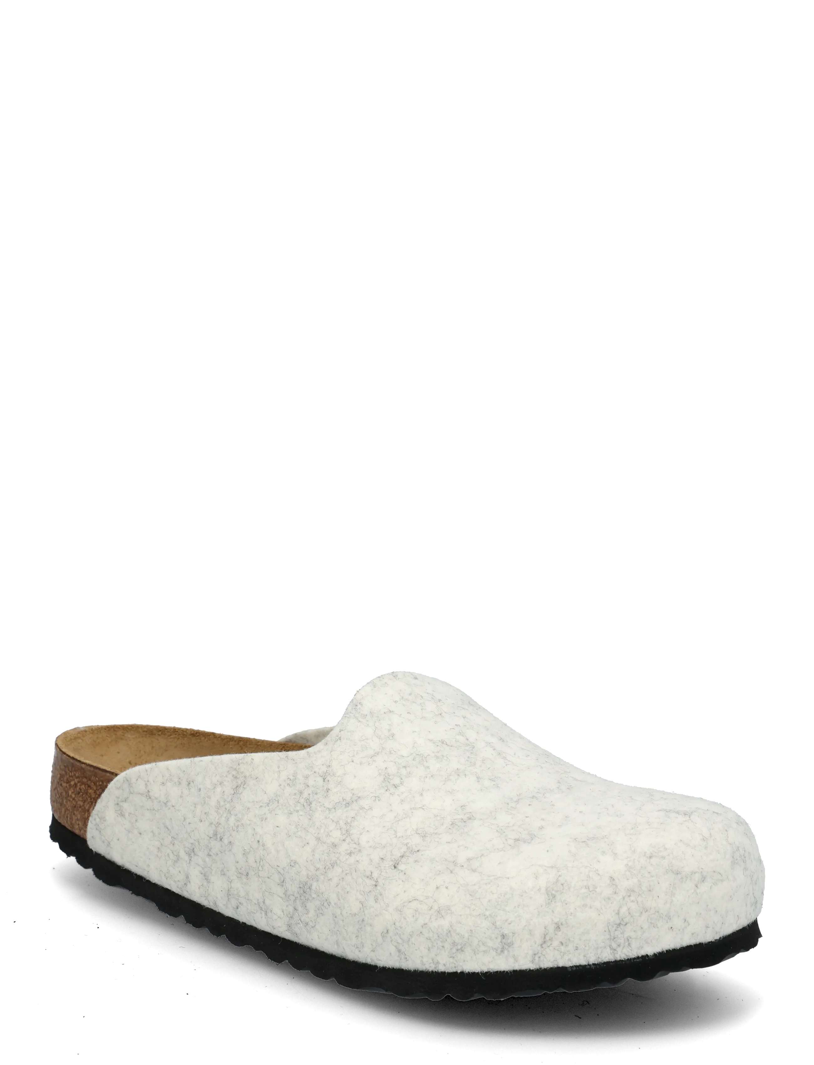 Birkenstock Amsterdam Fe Oyster, Herren, Filz Pantoffel, Weiß, Gr.38