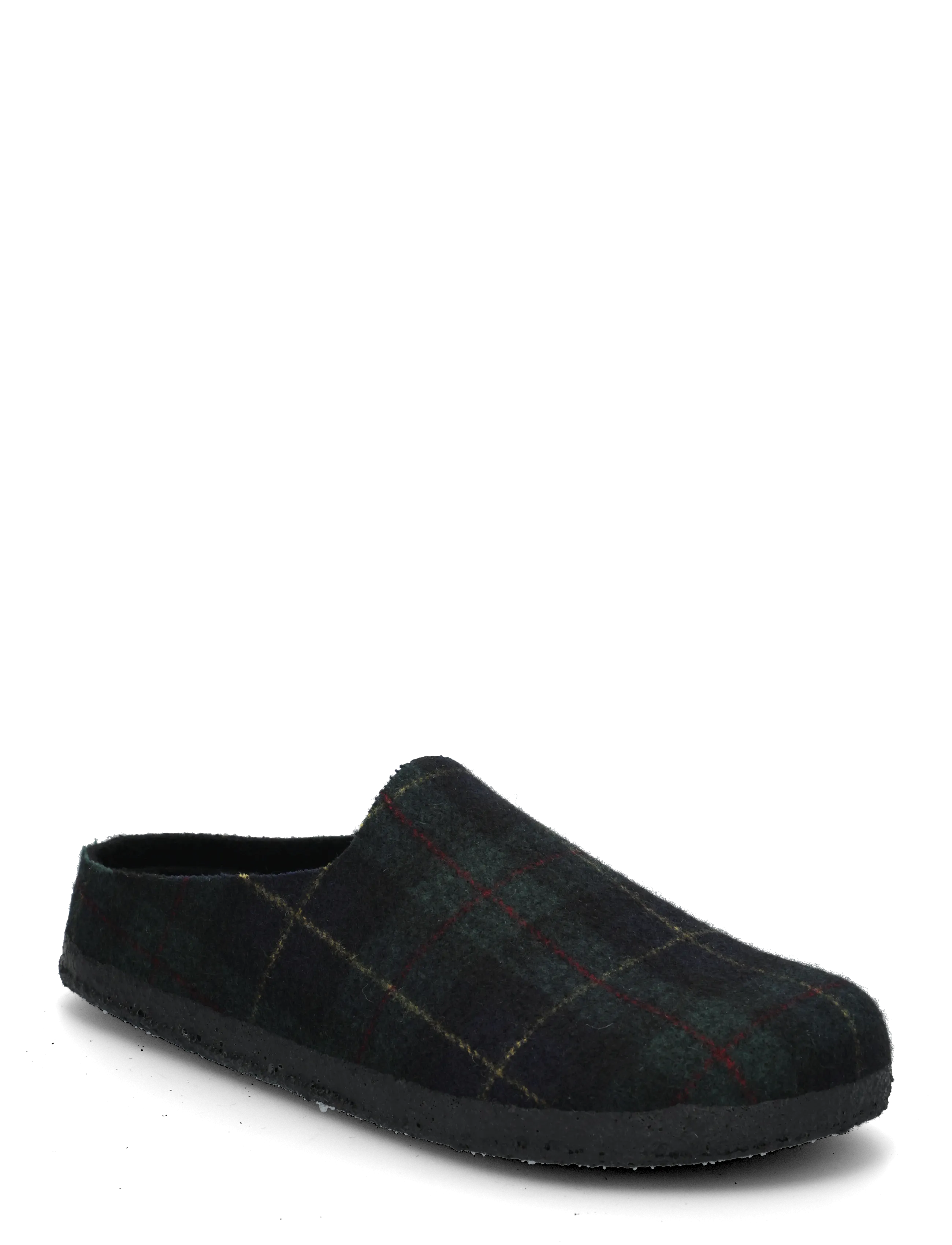 Birkenstock Amsterdam Wrap Dip FE Plaid Green/Na LAF - Hausschuhe - GREEN NAVY PLAID / green