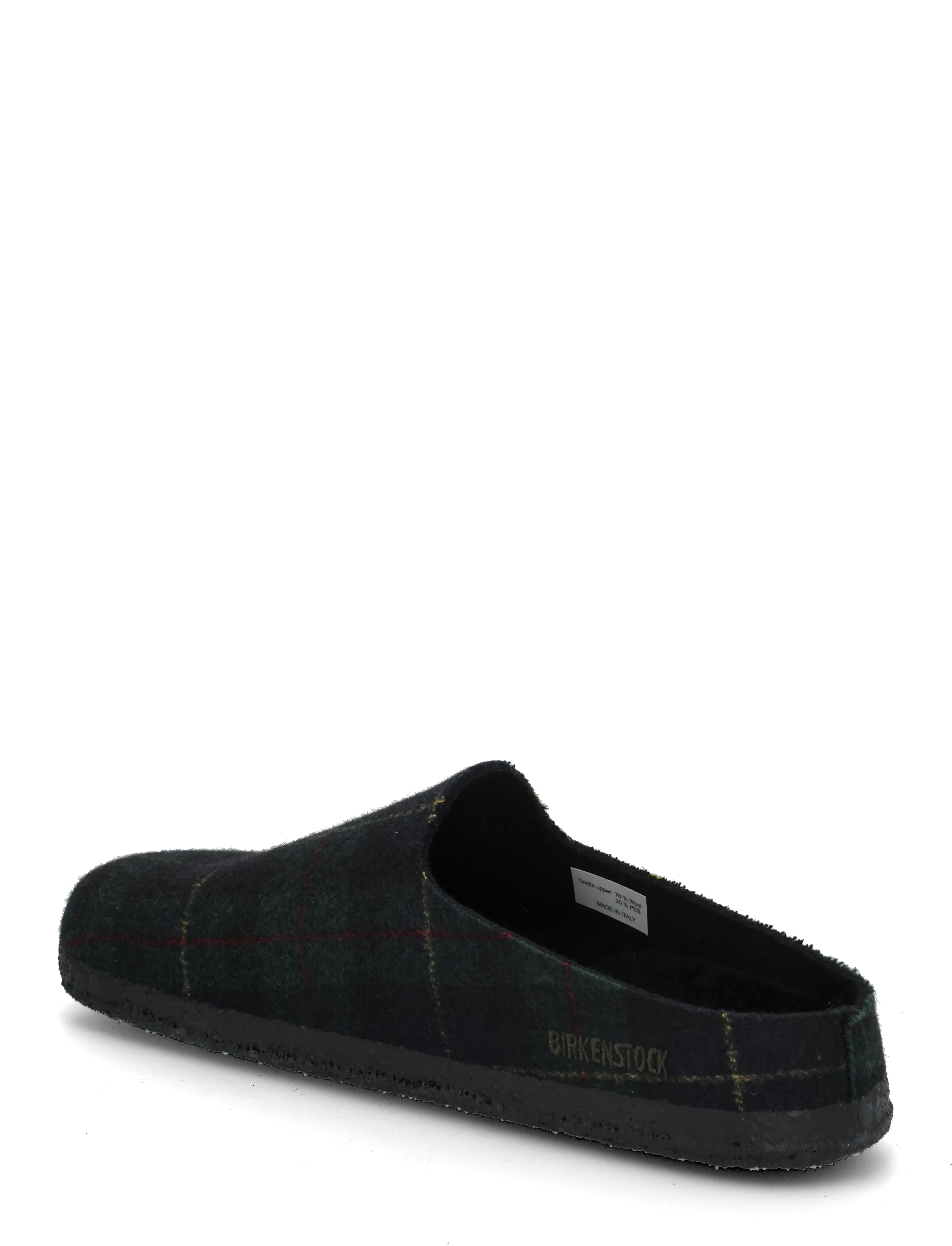 Birkenstock - Amsterdam Wrap Dip FE Plaid Green/Na LAF - hausschuhe - green navy plaid - 1