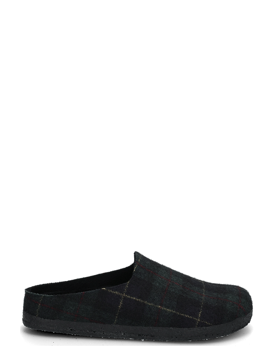 Birkenstock - Amsterdam Wrap Dip FE Plaid Green/Na LAF - sussid - green navy plaid - 2