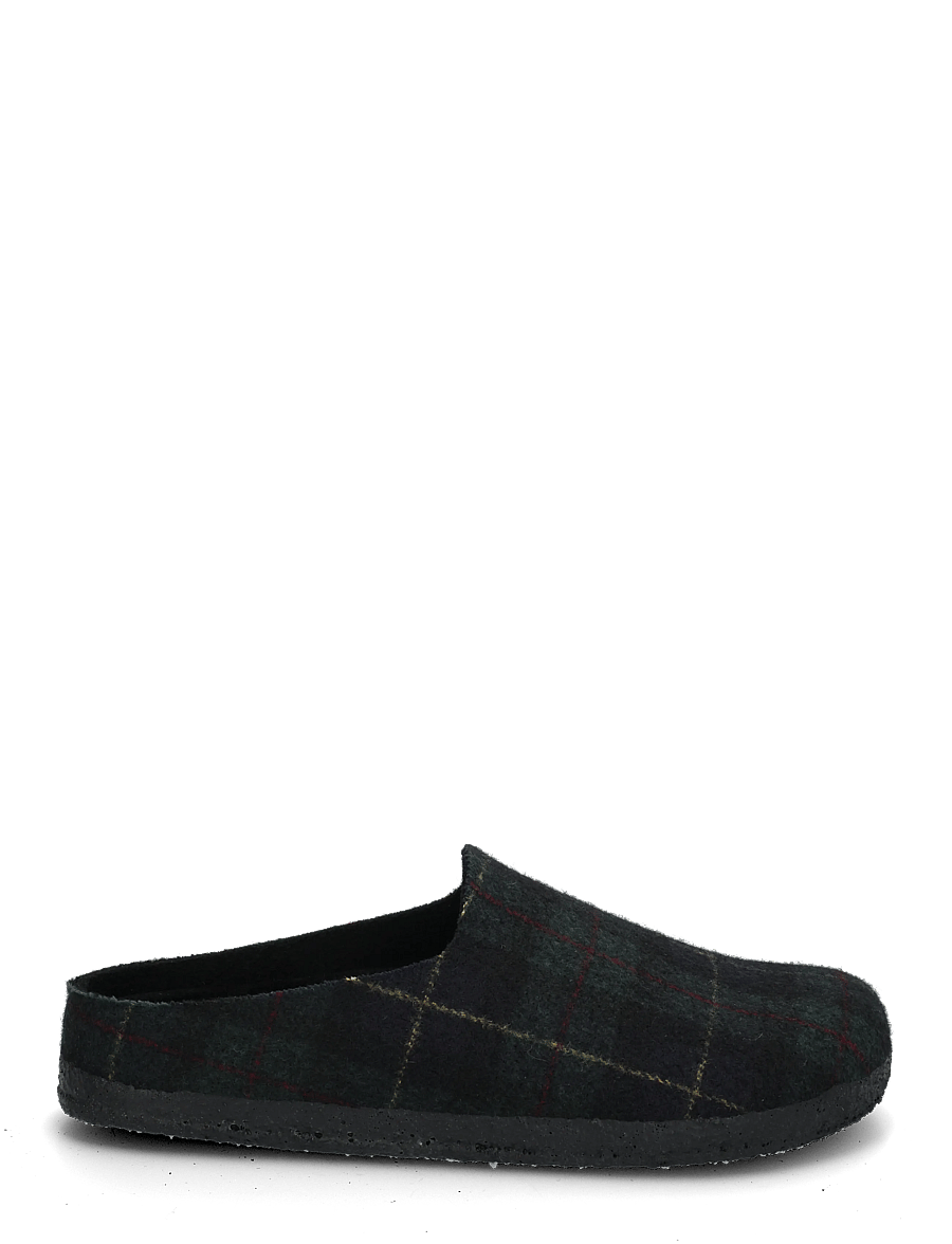 Birkenstock - Amsterdam Wrap Dip FE Plaid Green/Na LAF - hausschuhe - green navy plaid - 2