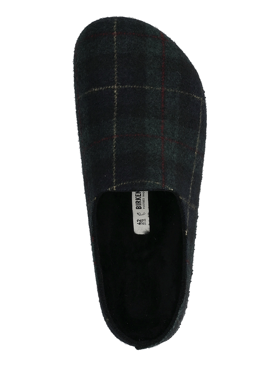 Birkenstock - Amsterdam Wrap Dip FE Plaid Green/Na LAF - sussid - green navy plaid - 3