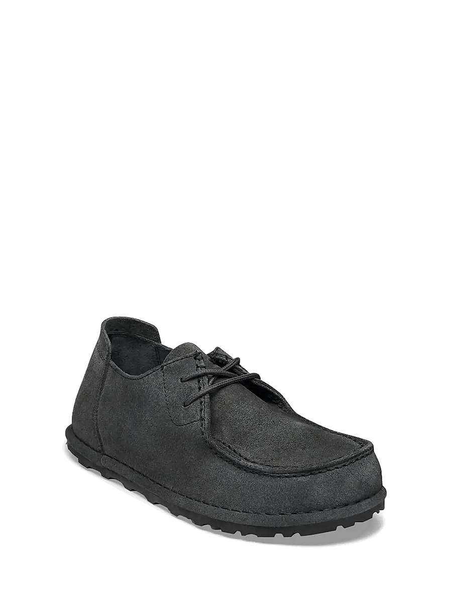 Birkenstock - Utti Lace LEVE Charcoal - moc toe sko - anthracite - 0