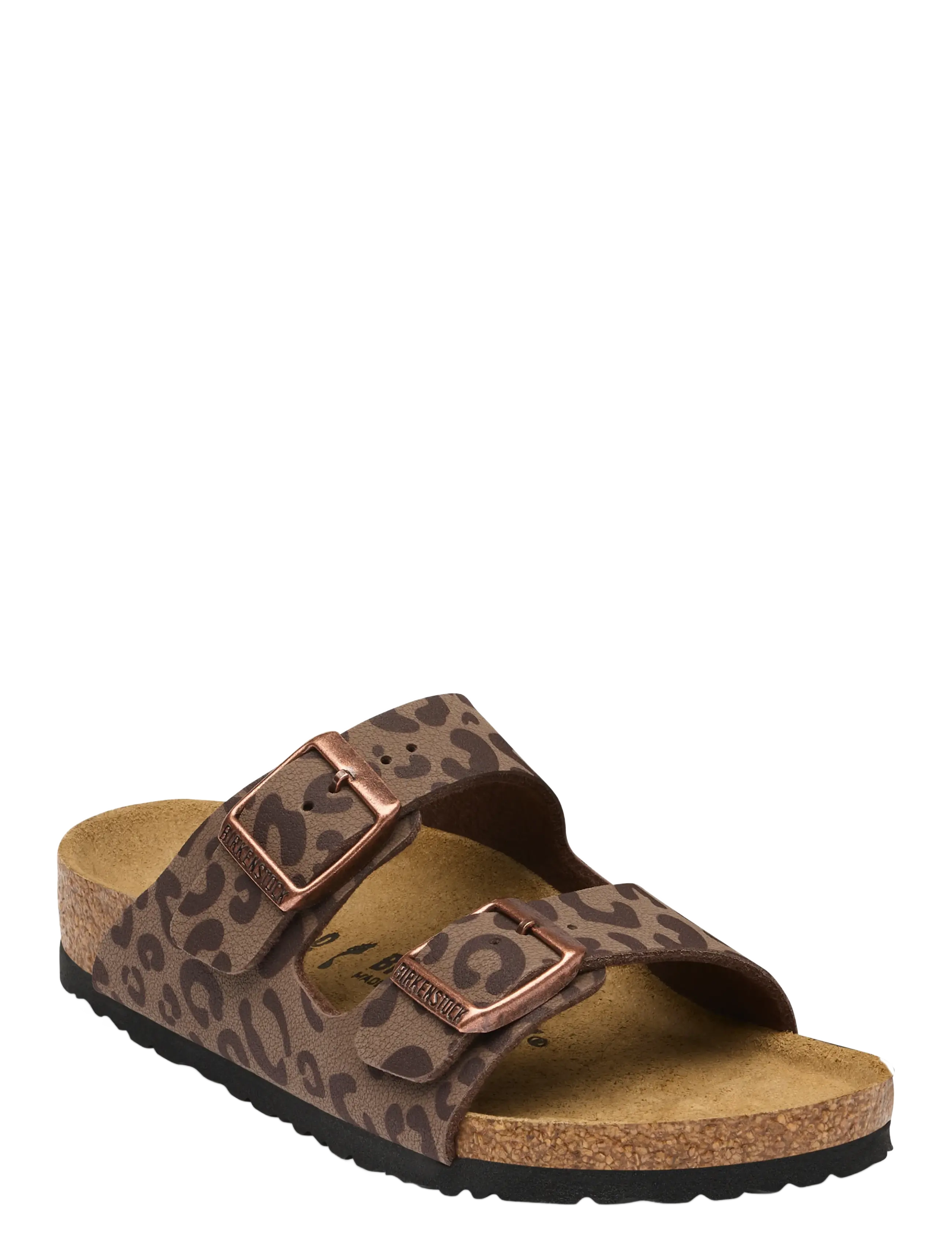 Birkenstock Arizona Kids Bfbc Print Leo Mocca, 29, Summer Schuhe, Braun - Sandals, Kinder