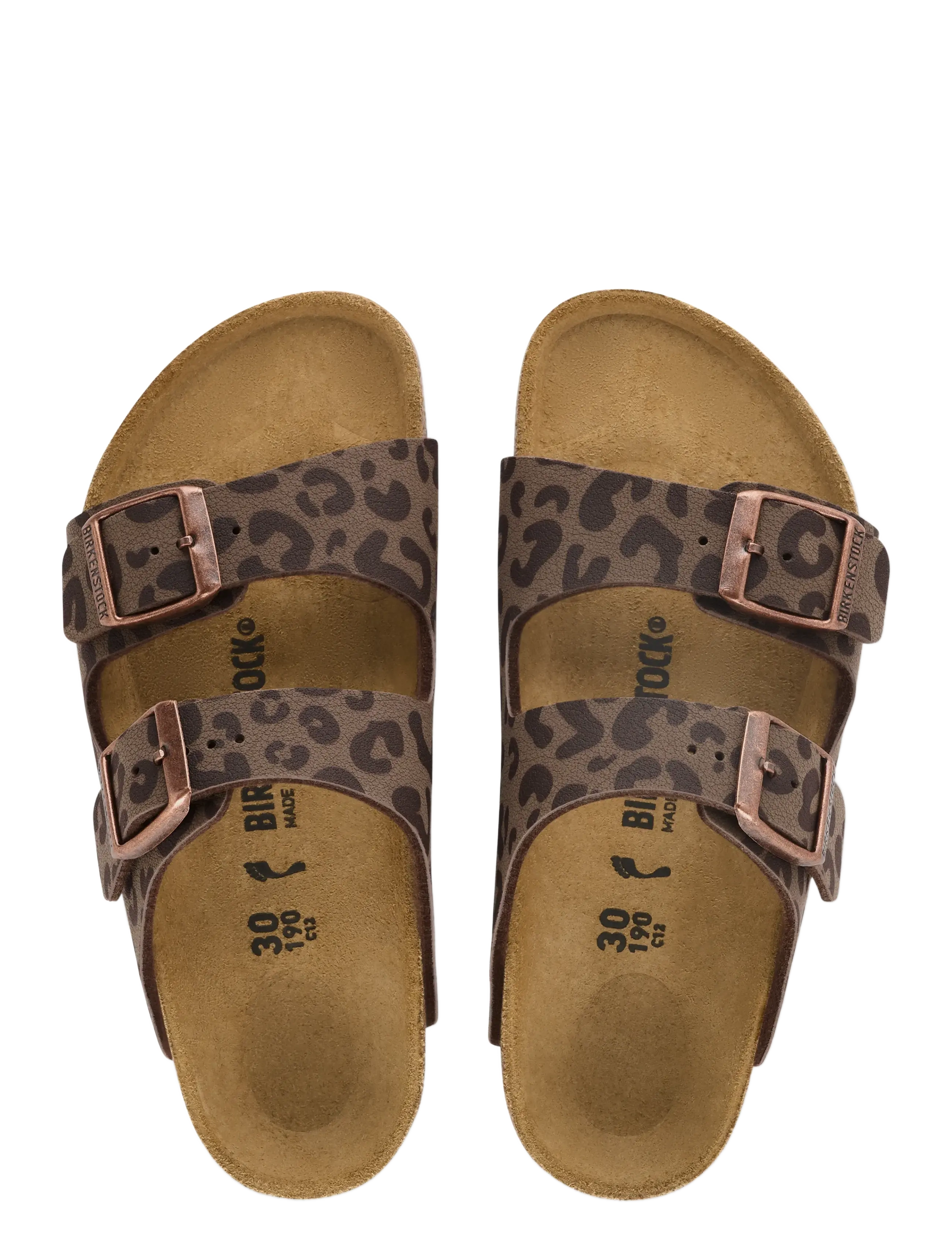 Birkenstock - Arizona Kids BFBC Print Leo Mocca - leo mocca - 1
