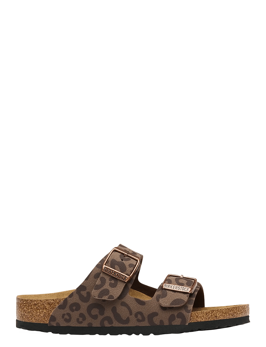 Birkenstock - Arizona Kids BFBC Print Leo Mocca - hausschuhe - leo mocca - 2