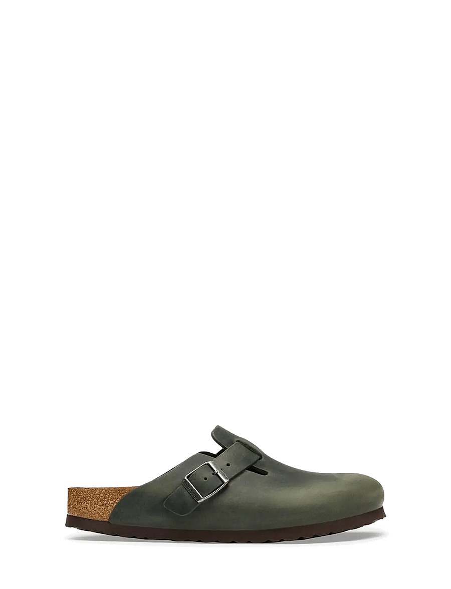 Birkenstock - Boston LEOI Thyme - mules & clogs - thyme - 2