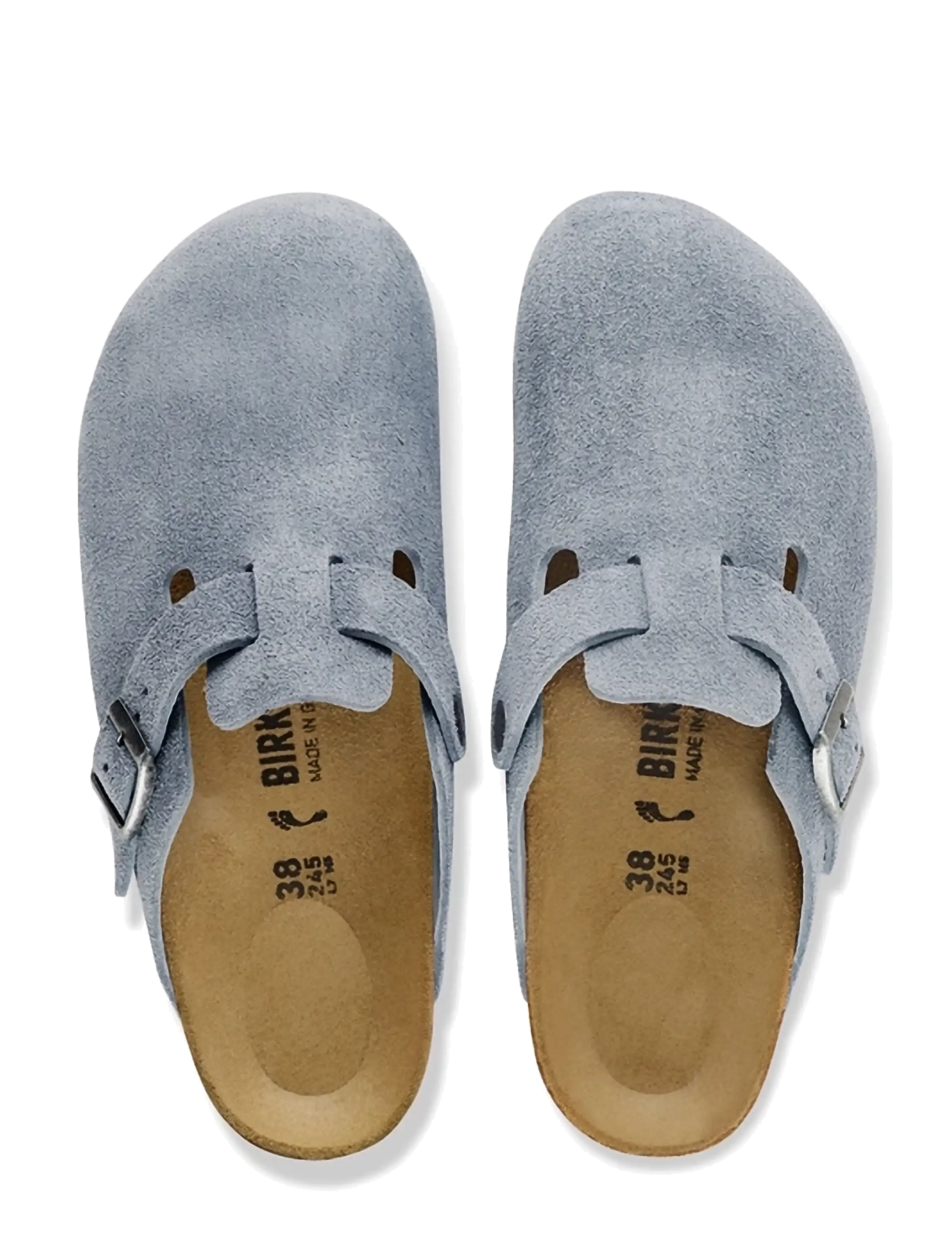 Birkenstock - Boston LEVE Stone Blue - stone blue - 1