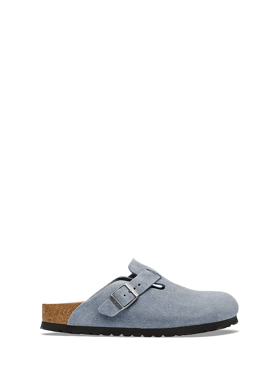 Birkenstock - Boston LEVE Stone Blue - flade mules - stone blue - 2