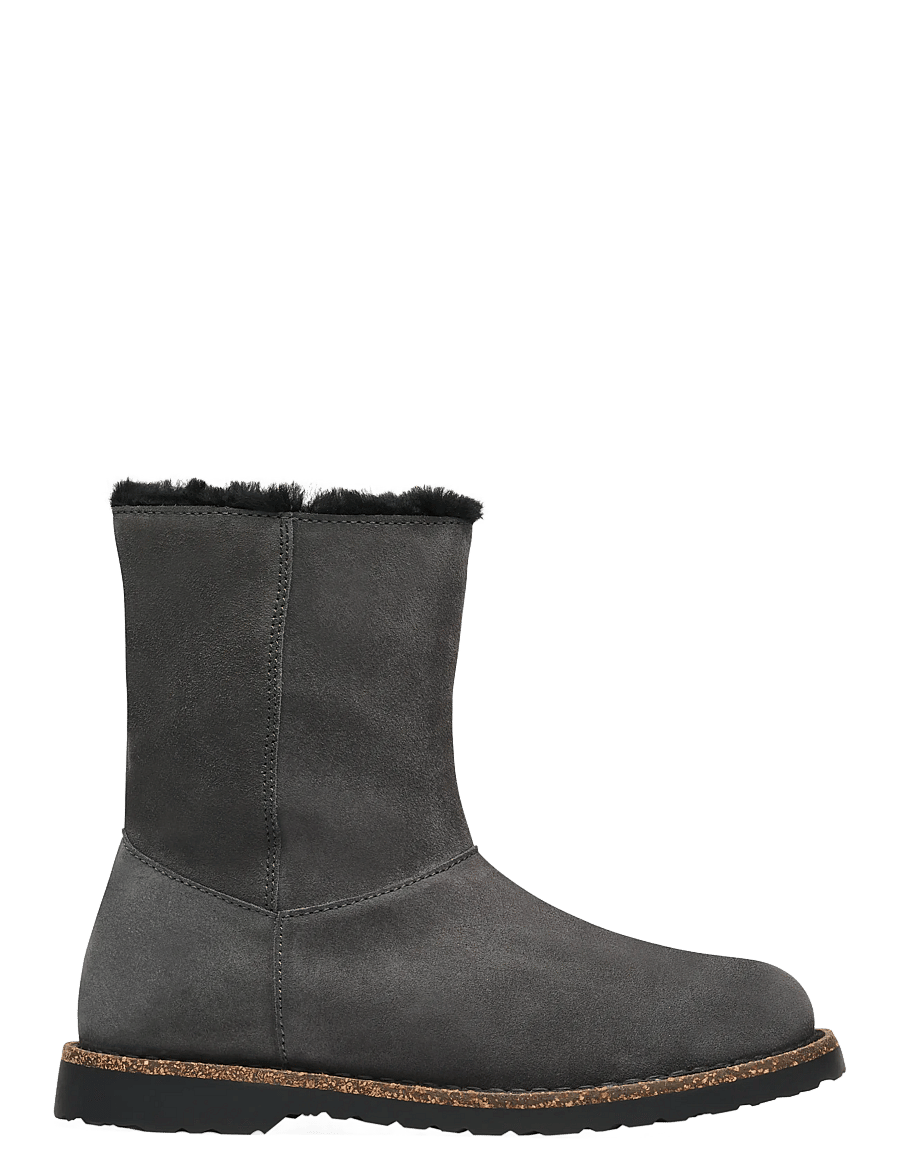 Birkenstock - Uppsala Zip Shearling LEVE - teddy boots - anthracite - 2