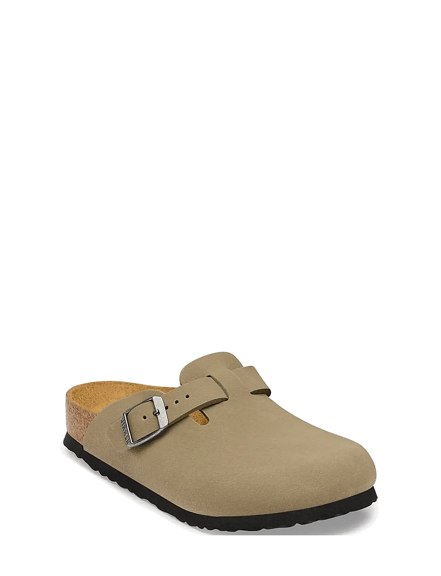 Birkenstock - Boston Kids BFBC Faded Khaki - mules & clogs - faded khaki - 0