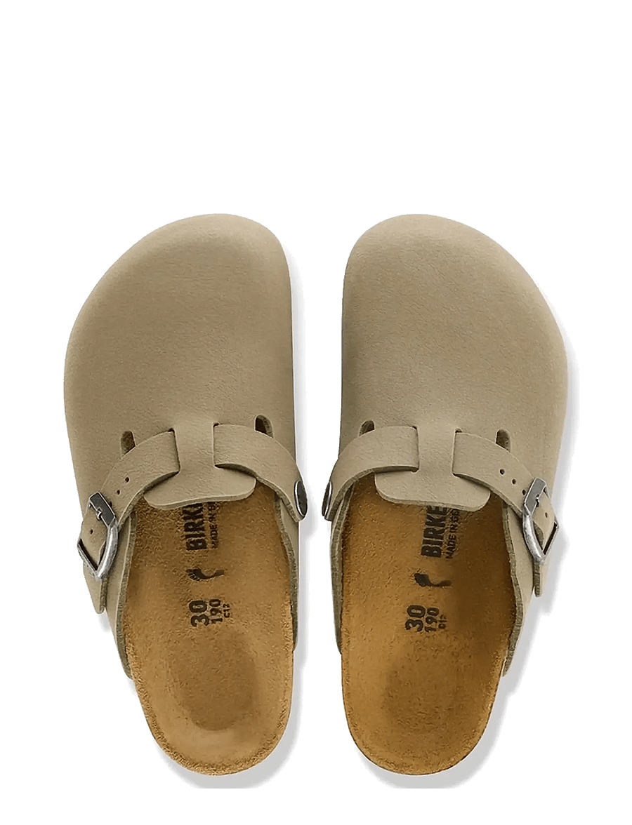 Birkenstock - Boston Kids BFBC Faded Khaki - mules & clogs - faded khaki - 1